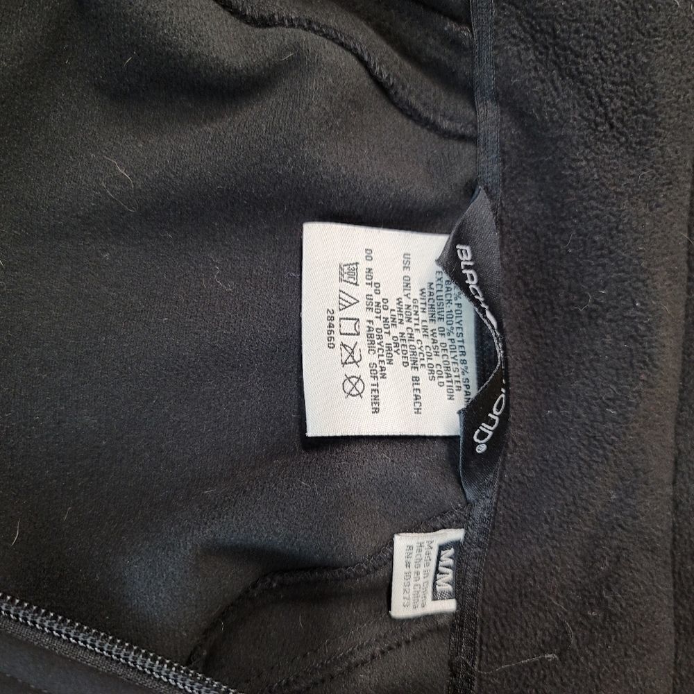Black diamond black fleece lined winter jacket - Picture 10 of 10